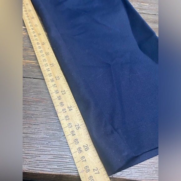 Vanheusen Slim Fit Stretch Navy Blue Business Casual Jeans Size 12 Mid Rise - Picture 2 of 9
